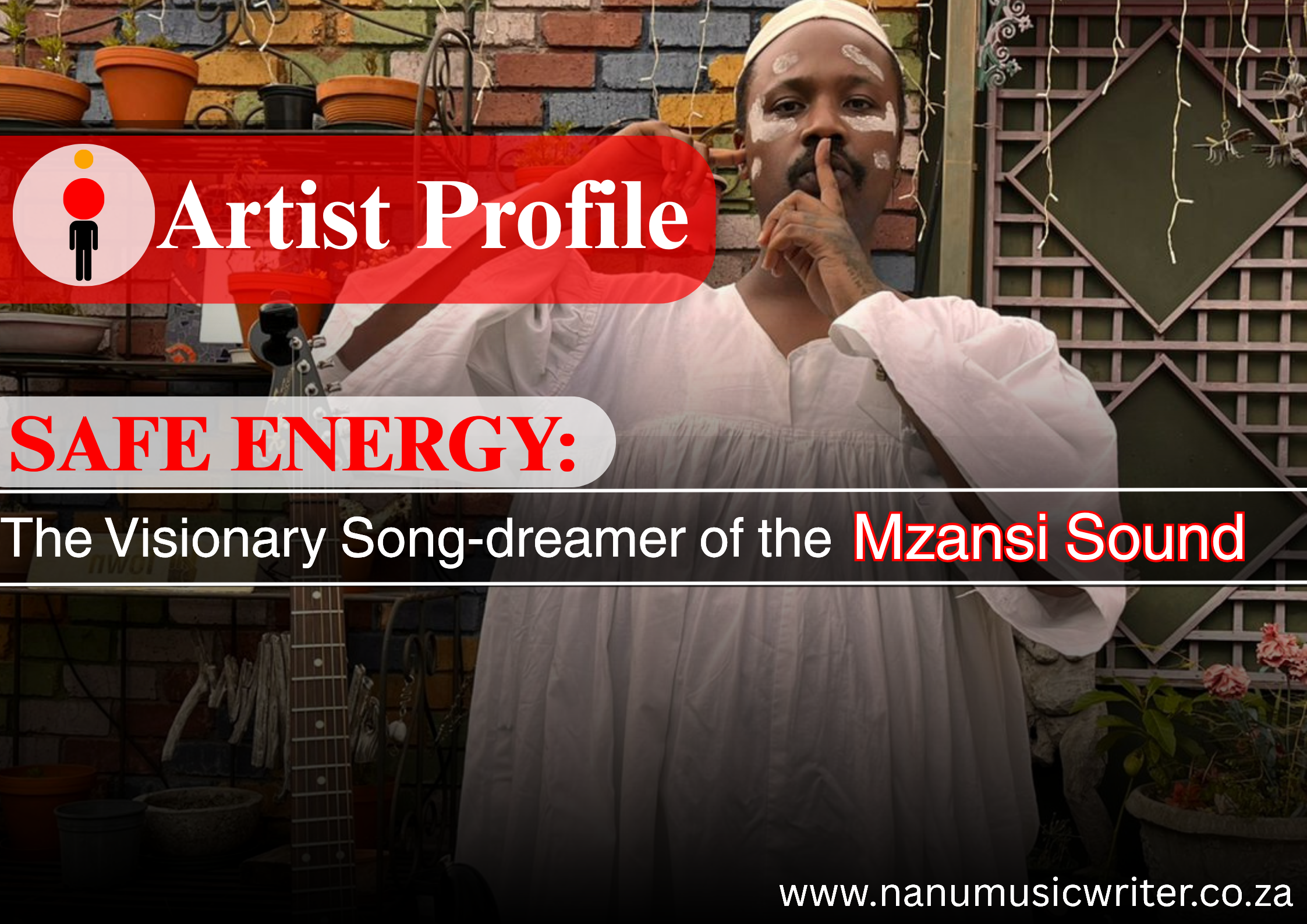 NMW Poster of Artist Profile for Safe Energy